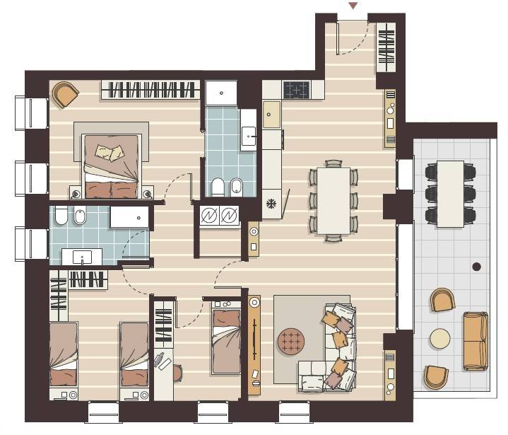 appartamento in vendita a Milano in zona Bovisa