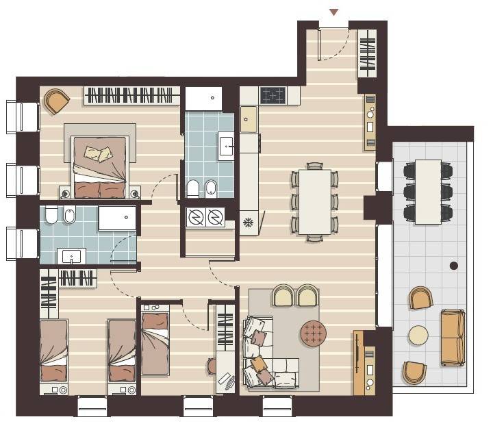appartamento in vendita a Milano in zona Affori