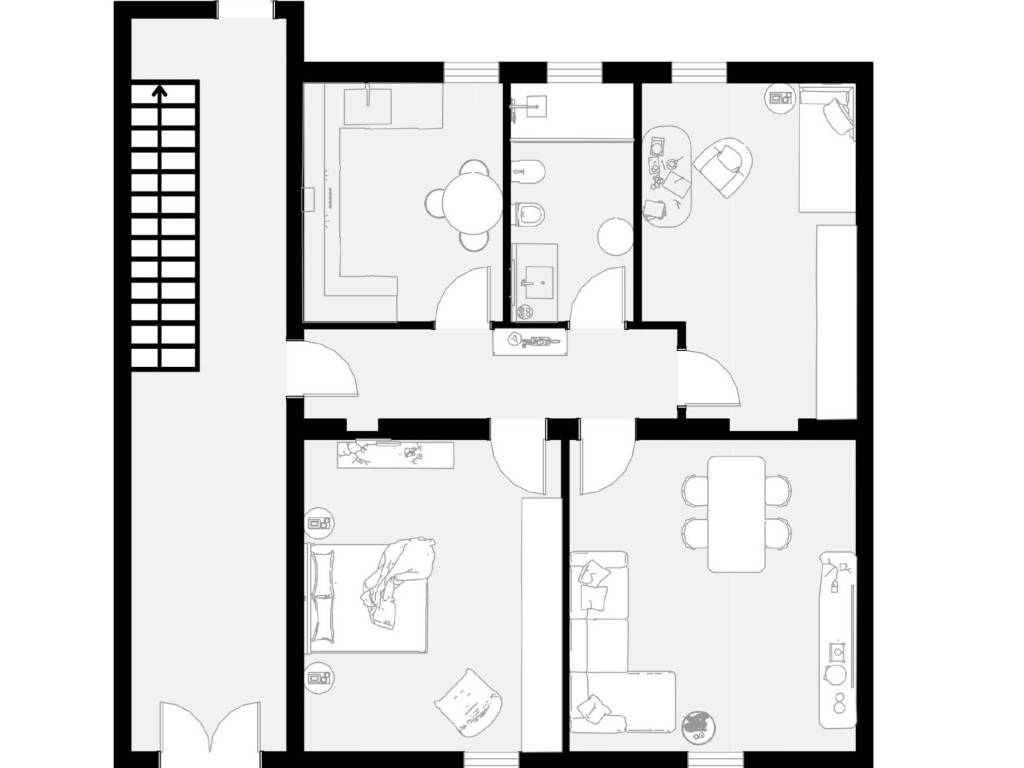appartamento in vendita a Milano in zona Turro
