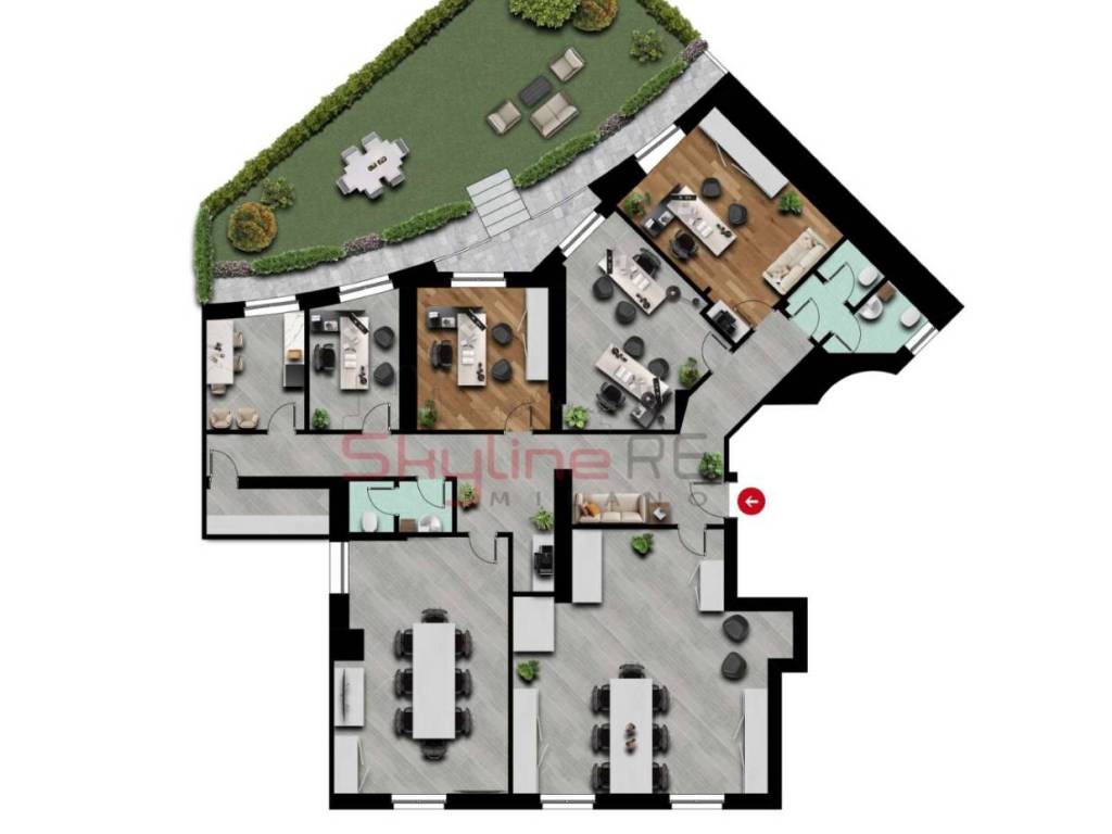 ufficio in vendita a Milano in zona Centro Direzionale