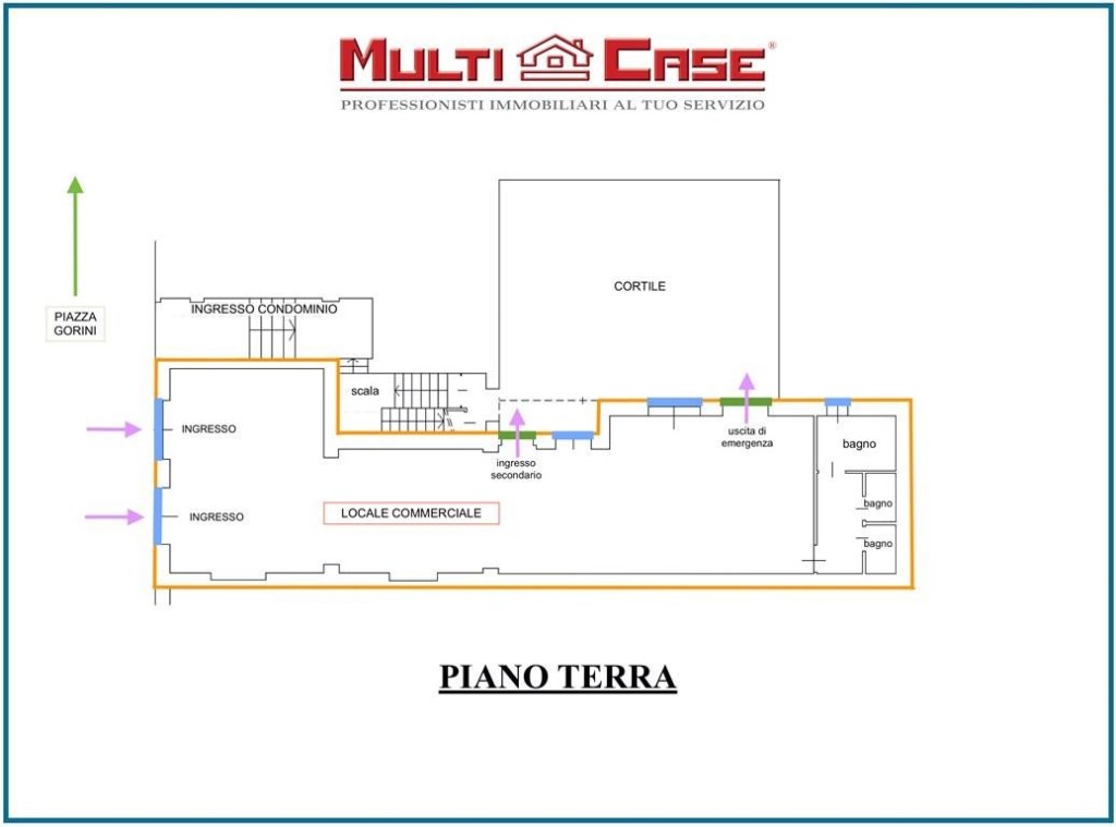 locale commerciale in vendita a Milano in zona Città Studi