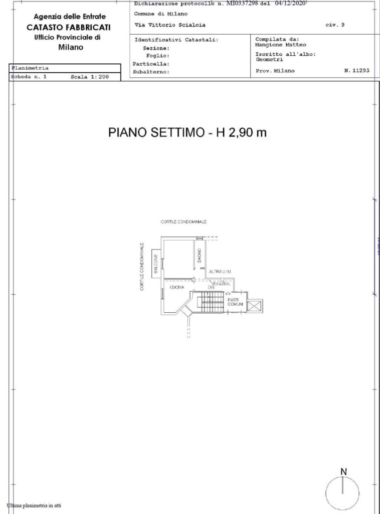 appartamento in vendita a Milano in zona Niguarda