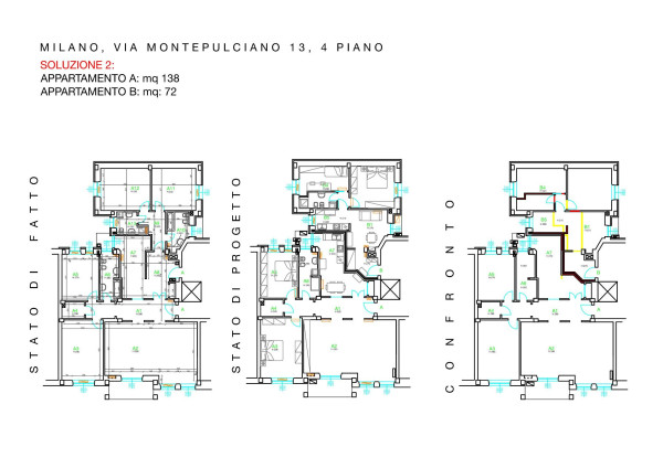 appartamento in vendita a Milano in zona Loreto