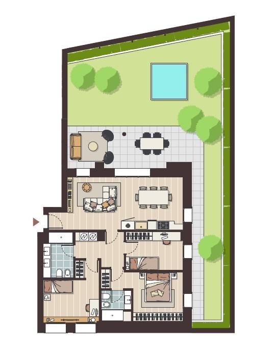 appartamento in vendita a Milano in zona Affori