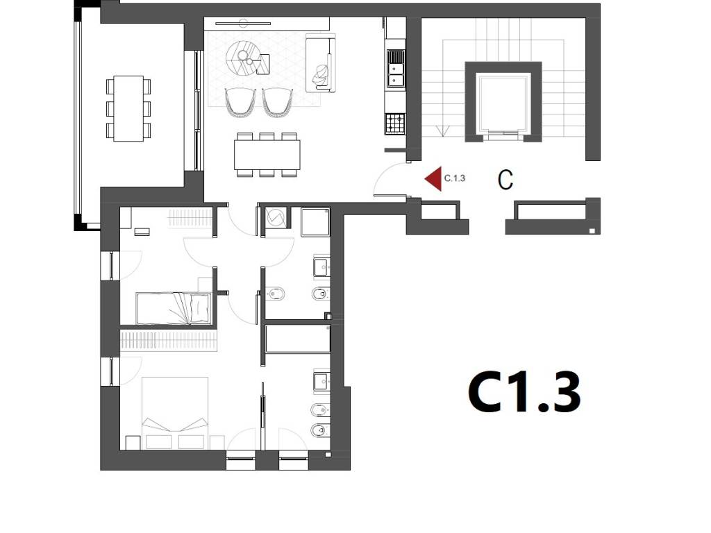 appartamento in vendita a Milano in zona Affori