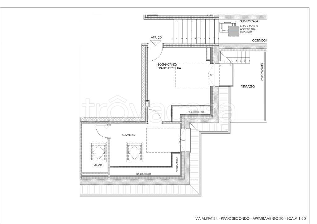 appartamento in vendita a Milano in zona Dergano