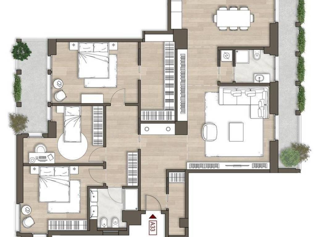 appartamento in vendita a Milano in zona Solari