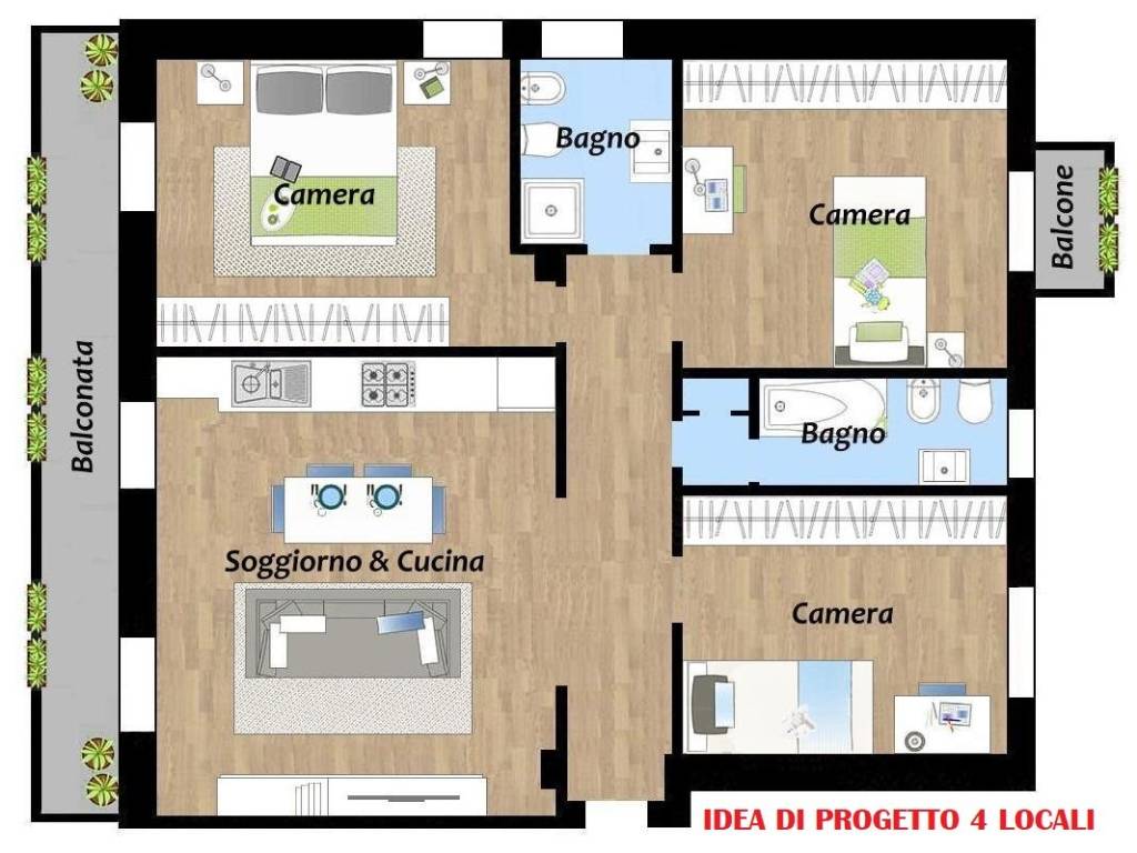 appartamento in vendita a Milano in zona Vigentino