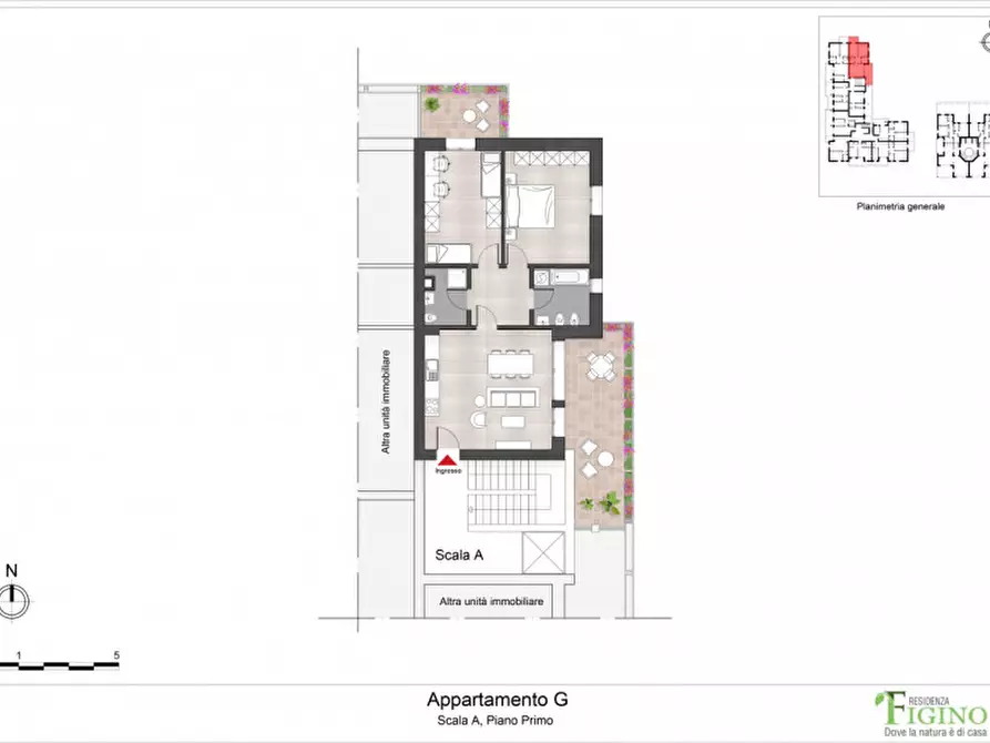 appartamento in vendita a Milano in zona Figino