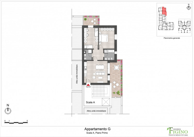 appartamento in vendita a Milano in zona Figino