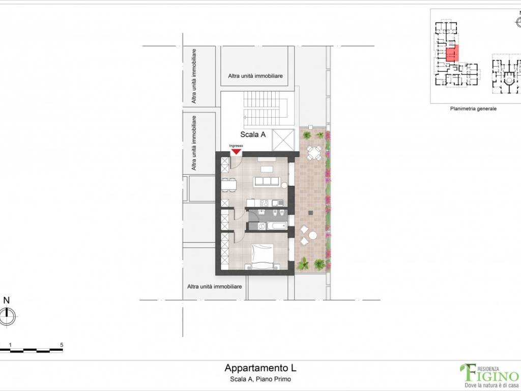 appartamento in vendita a Milano in zona Figino