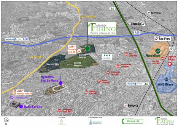 appartamento in vendita a Milano in zona Figino