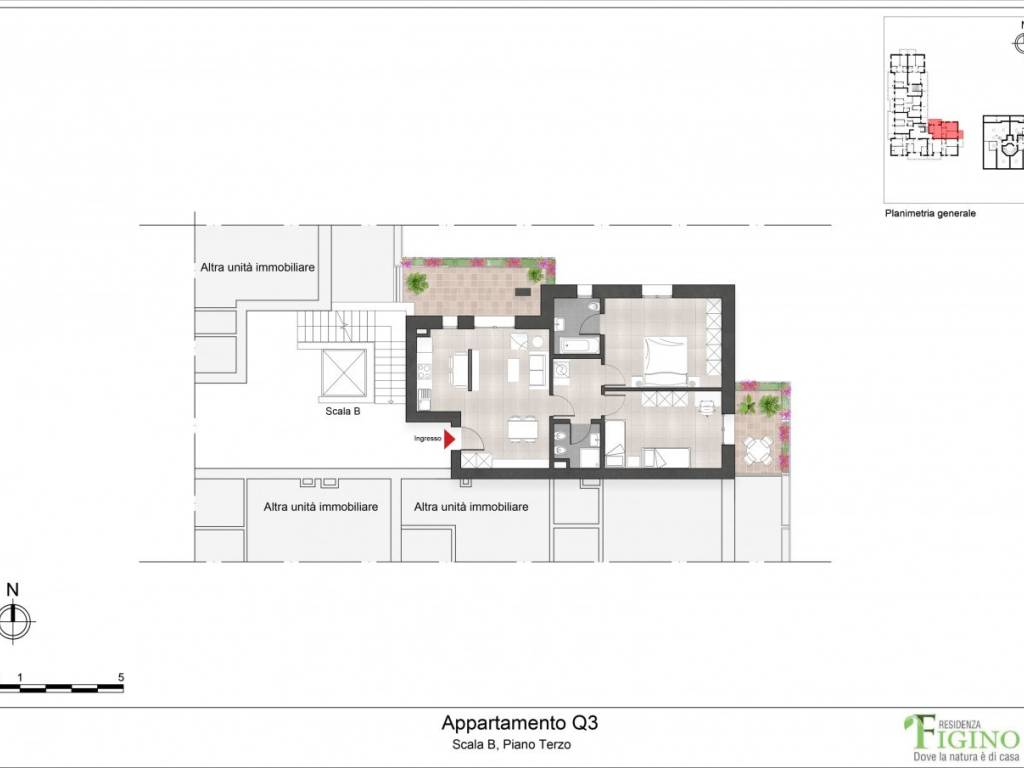 appartamento in vendita a Milano in zona Figino
