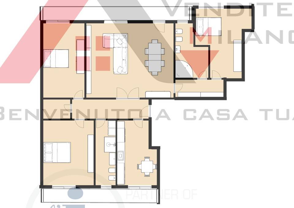 appartamento in vendita a Milano in zona Famagosta