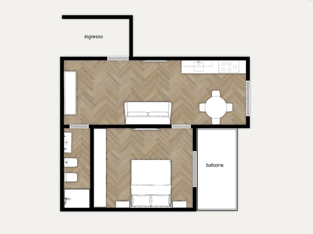 appartamento in vendita a Milano in zona Isola