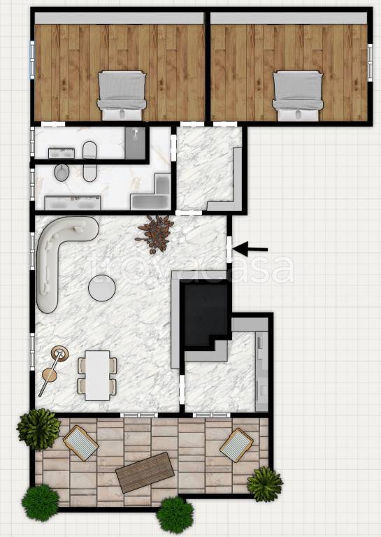 appartamento in vendita a Milano in zona Lorenteggio