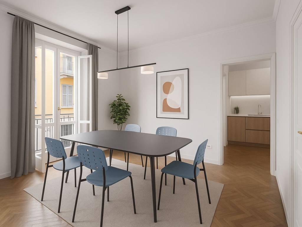 appartamento in vendita a Milano in zona Guastalla