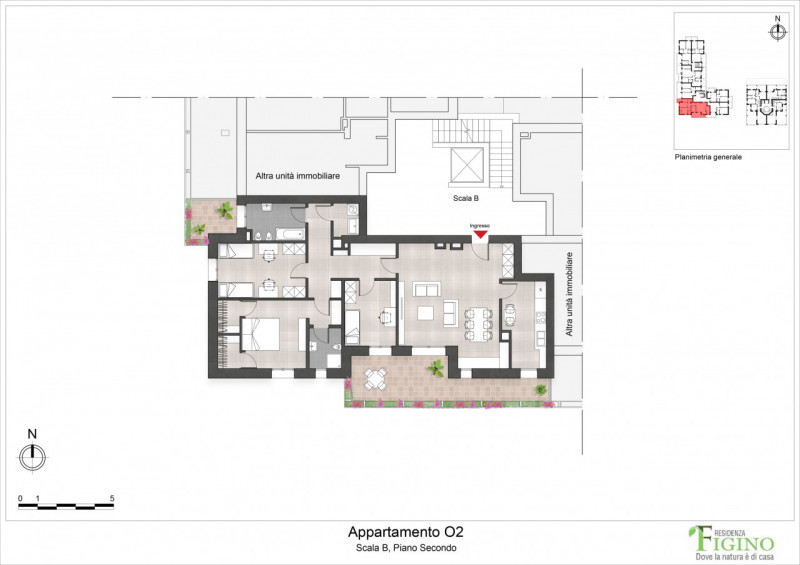 appartamento in vendita a Milano in zona Figino