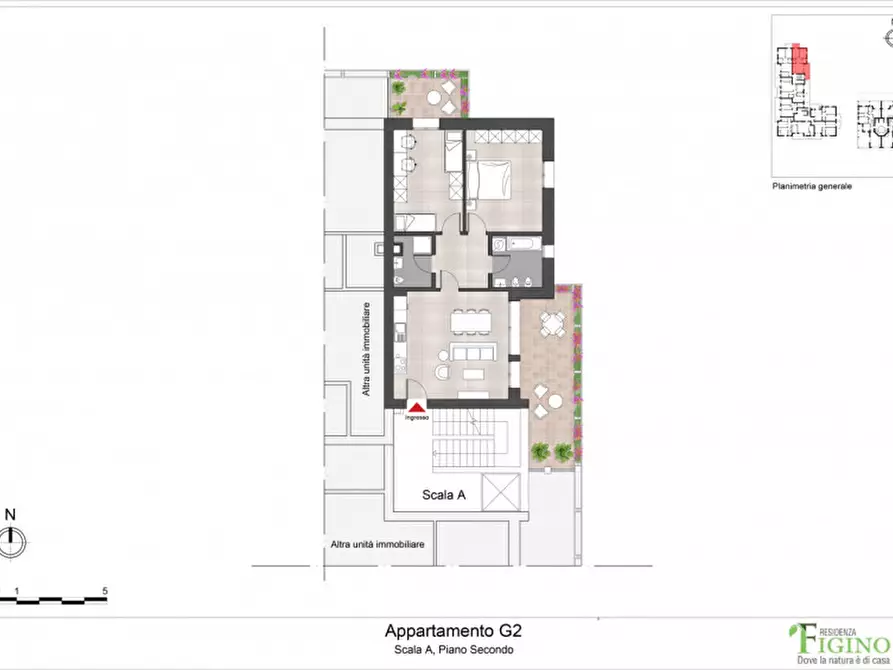 appartamento in vendita a Milano in zona Figino