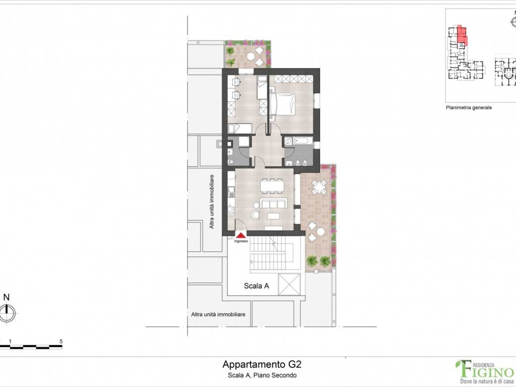 appartamento in vendita a Milano in zona Figino