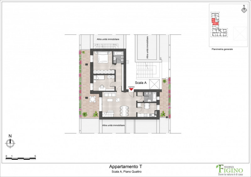 appartamento in vendita a Milano in zona Figino