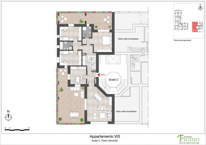 appartamento in vendita a Milano in zona Figino