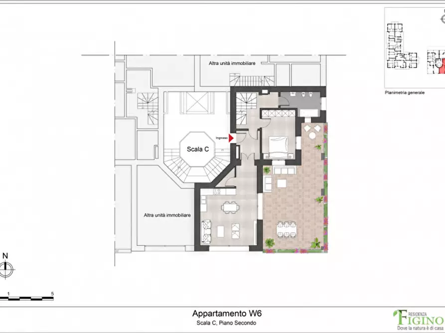 appartamento in vendita a Milano in zona Figino