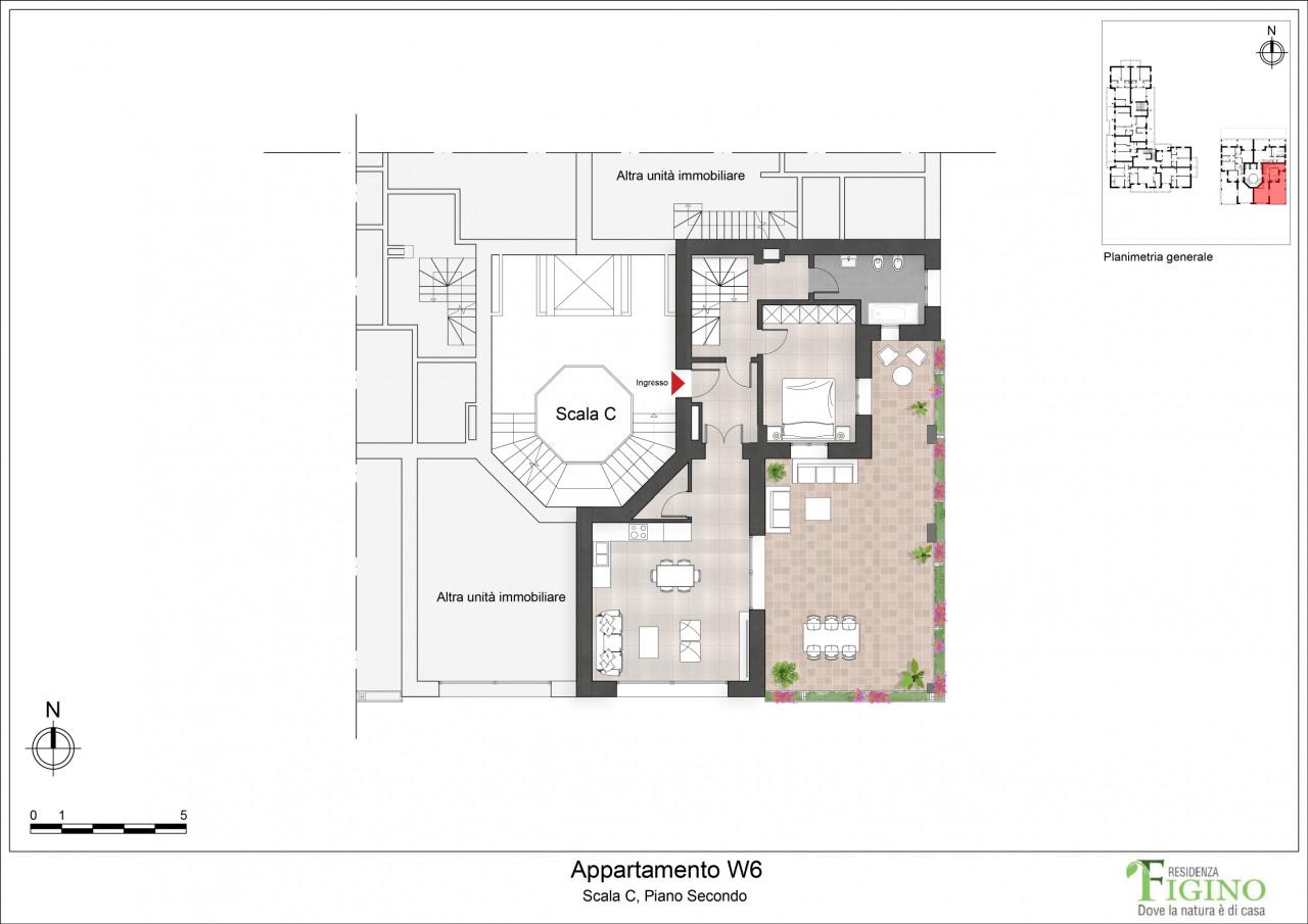 appartamento in vendita a Milano in zona Figino