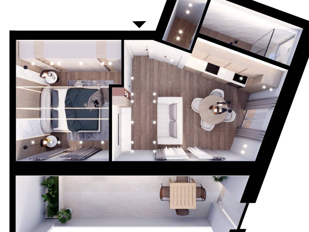 appartamento in vendita a Milano in zona Porta Vittoria