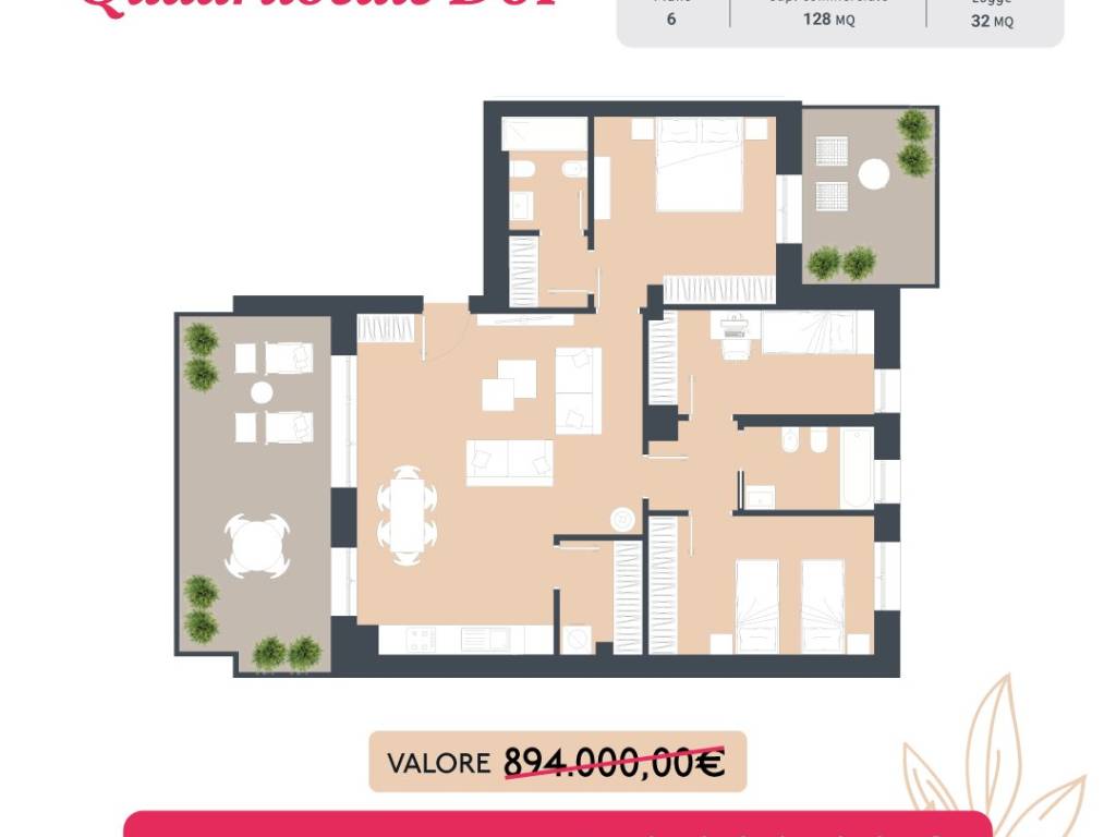 appartamento in vendita a Milano in zona Feltre