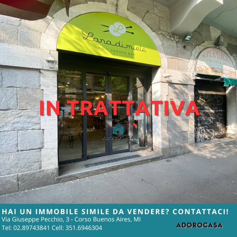 negozio in vendita a Milano in zona Casoretto