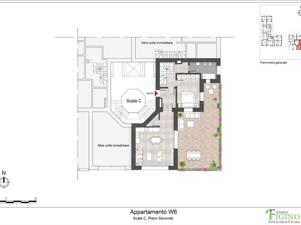 appartamento in vendita a Milano in zona Trenno