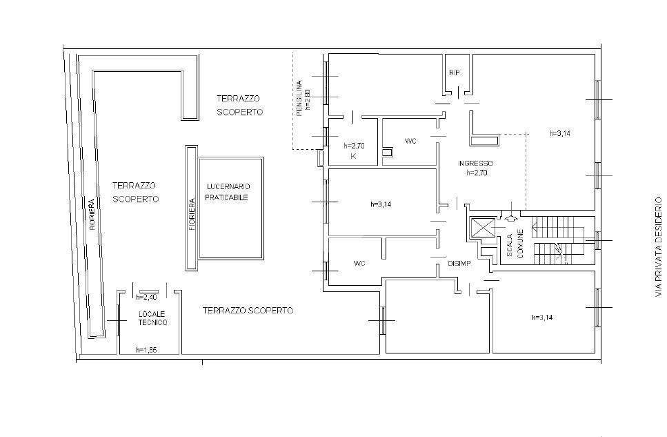 appartamento in vendita a Milano in zona Città Studi