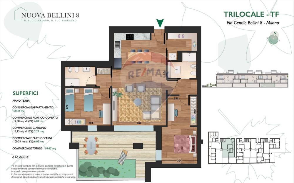 appartamento in vendita a Milano