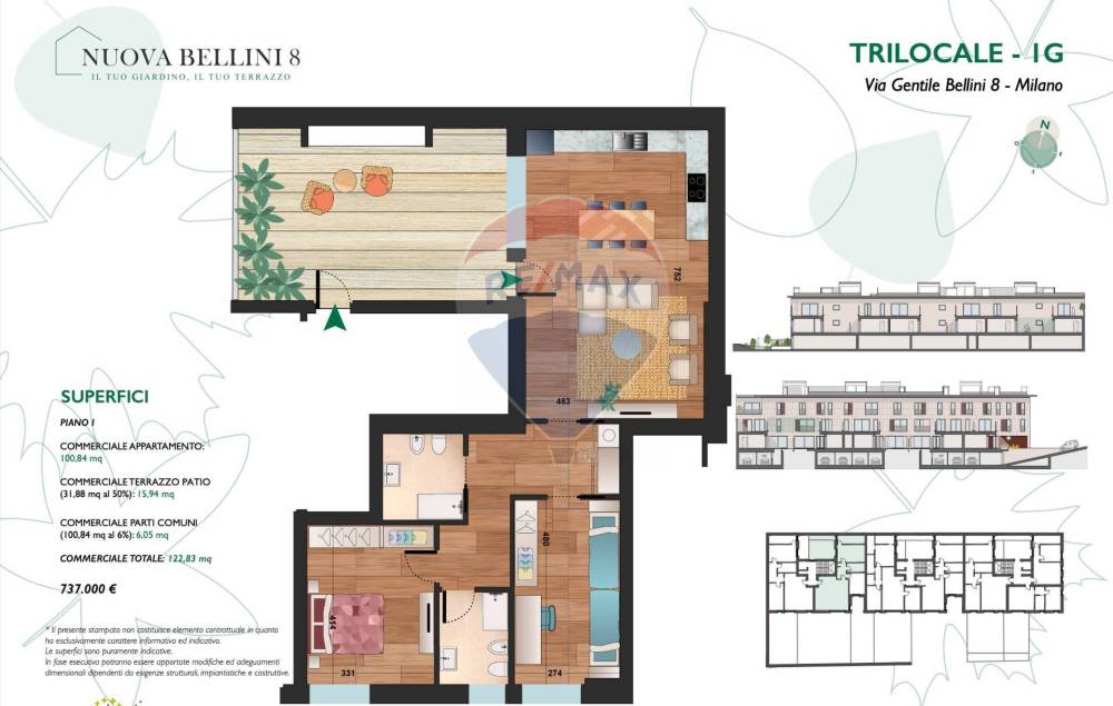 appartamento in vendita a Milano