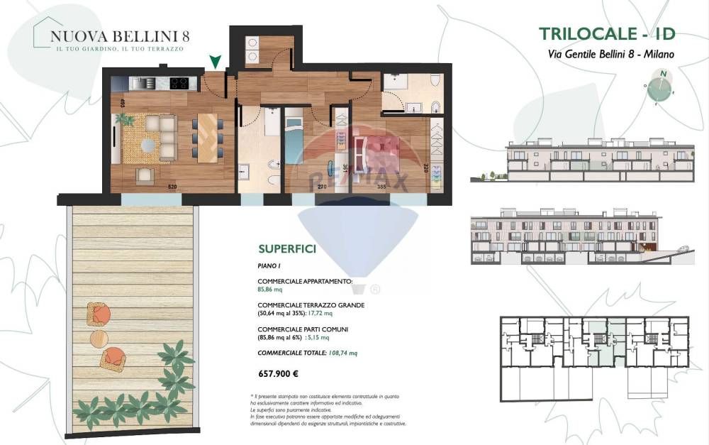 appartamento in vendita a Milano