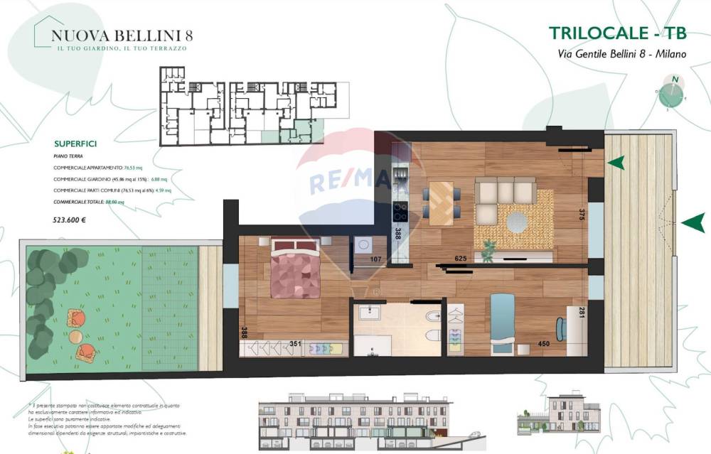 appartamento in vendita a Milano