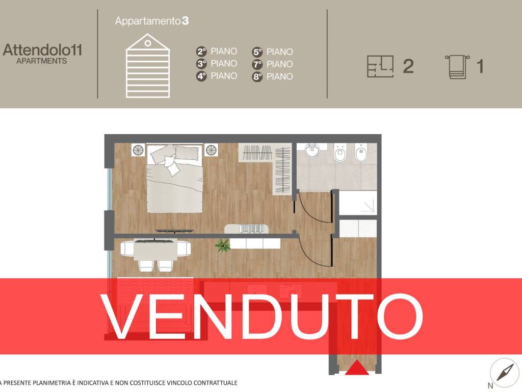 appartamento in vendita a Milano in zona Vigentino