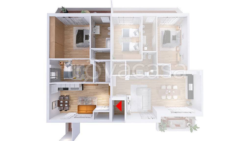 appartamento in vendita a Milano in zona Maggiolina