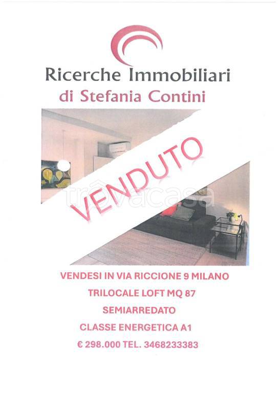 appartamento in vendita a Milano in zona Bovisa