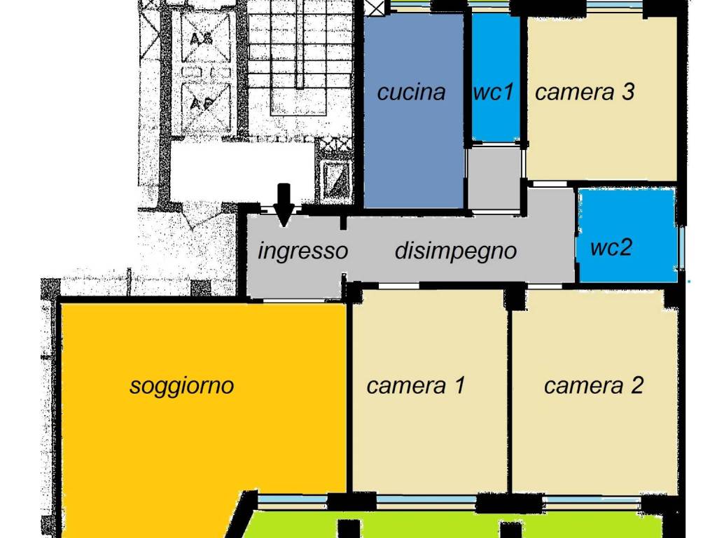 appartamento in vendita a Milano in zona Solari
