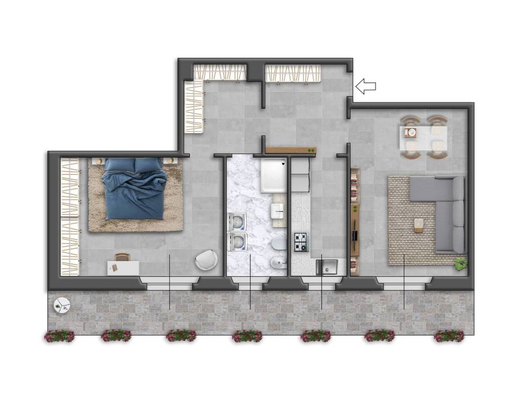 appartamento in vendita a Milano