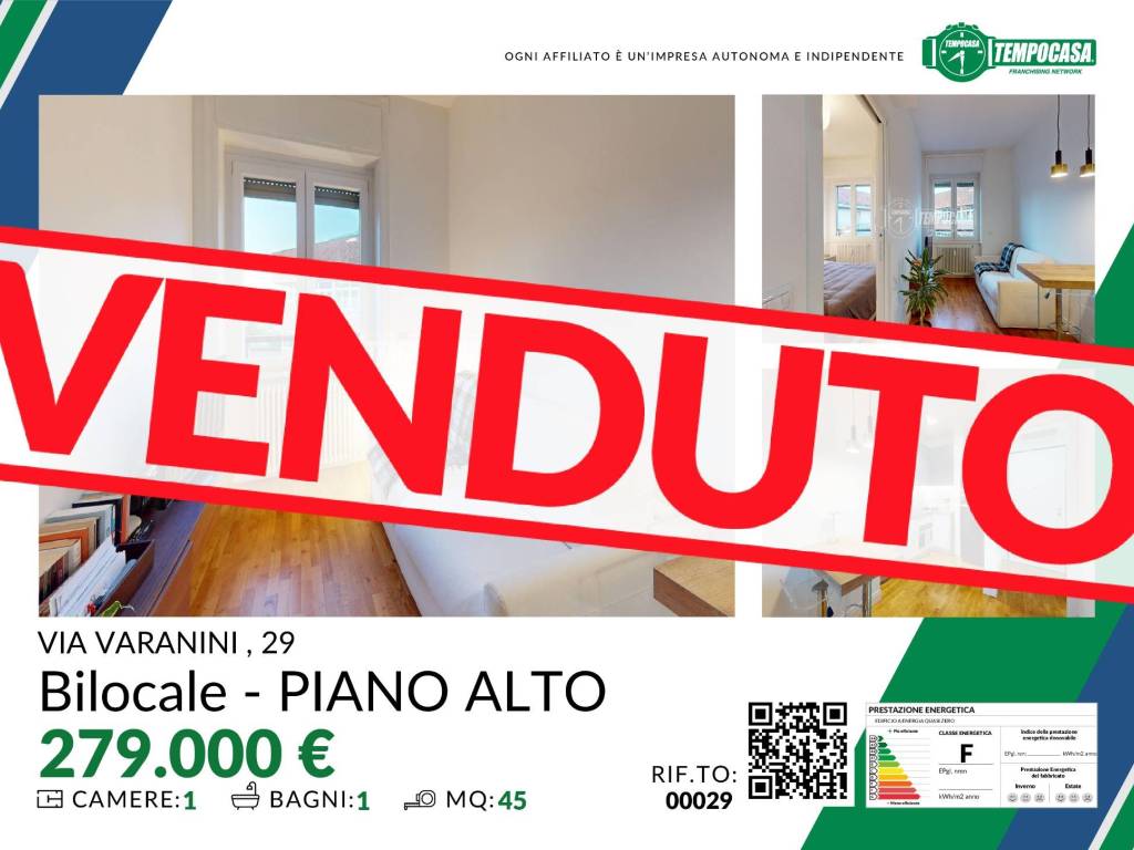 appartamento in vendita a Milano in zona Loreto