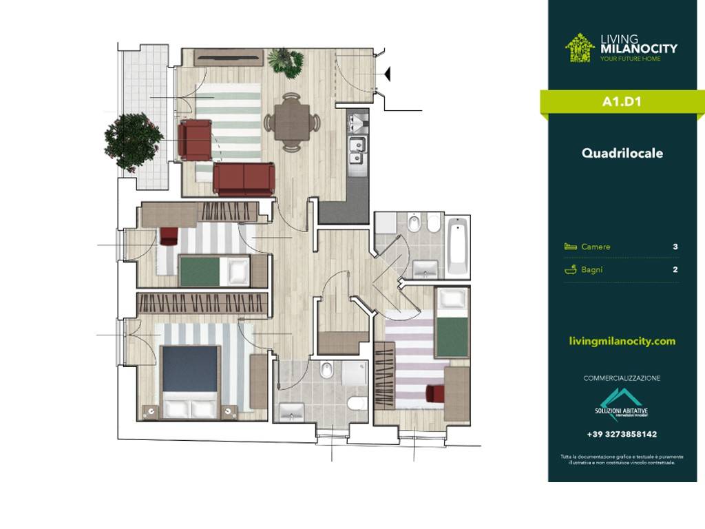 appartamento in vendita a Milano in zona Baggio