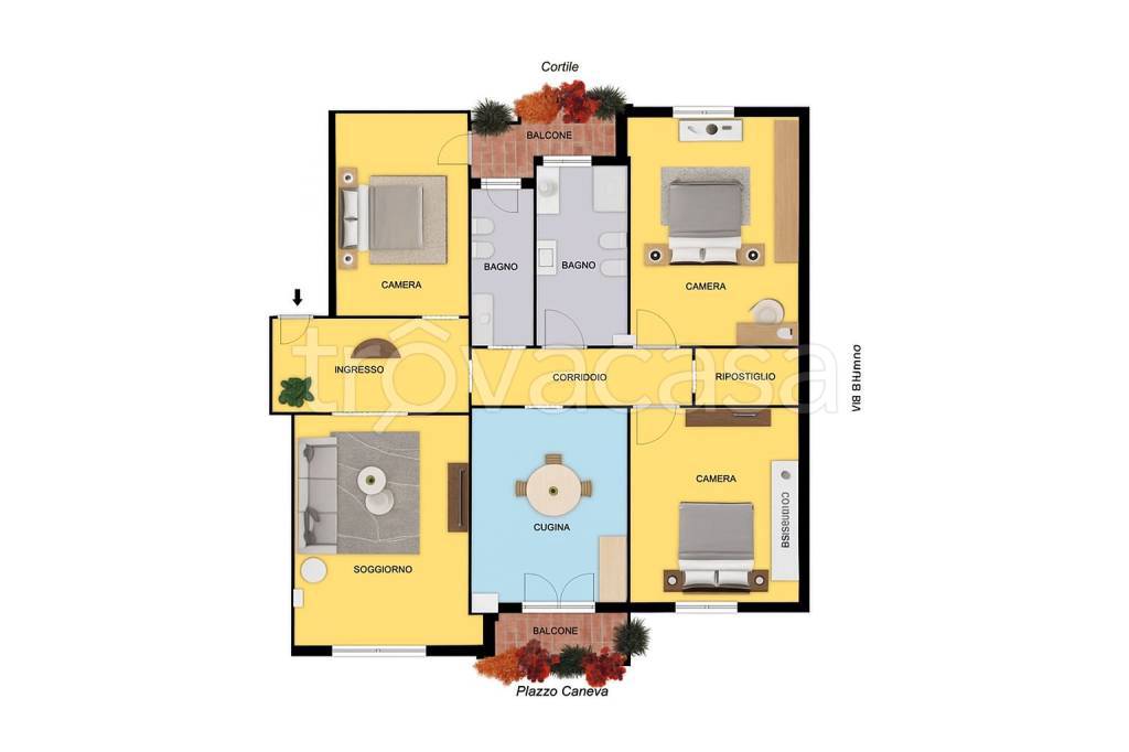 appartamento in vendita a Milano in zona Sempione