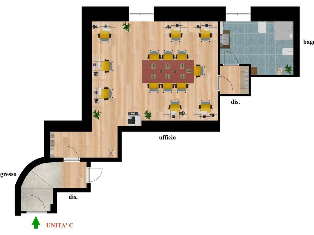 ufficio in vendita a Milano in zona Isola