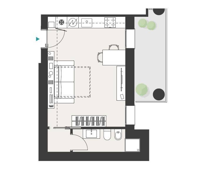 appartamento in vendita a Milano in zona Forlanini