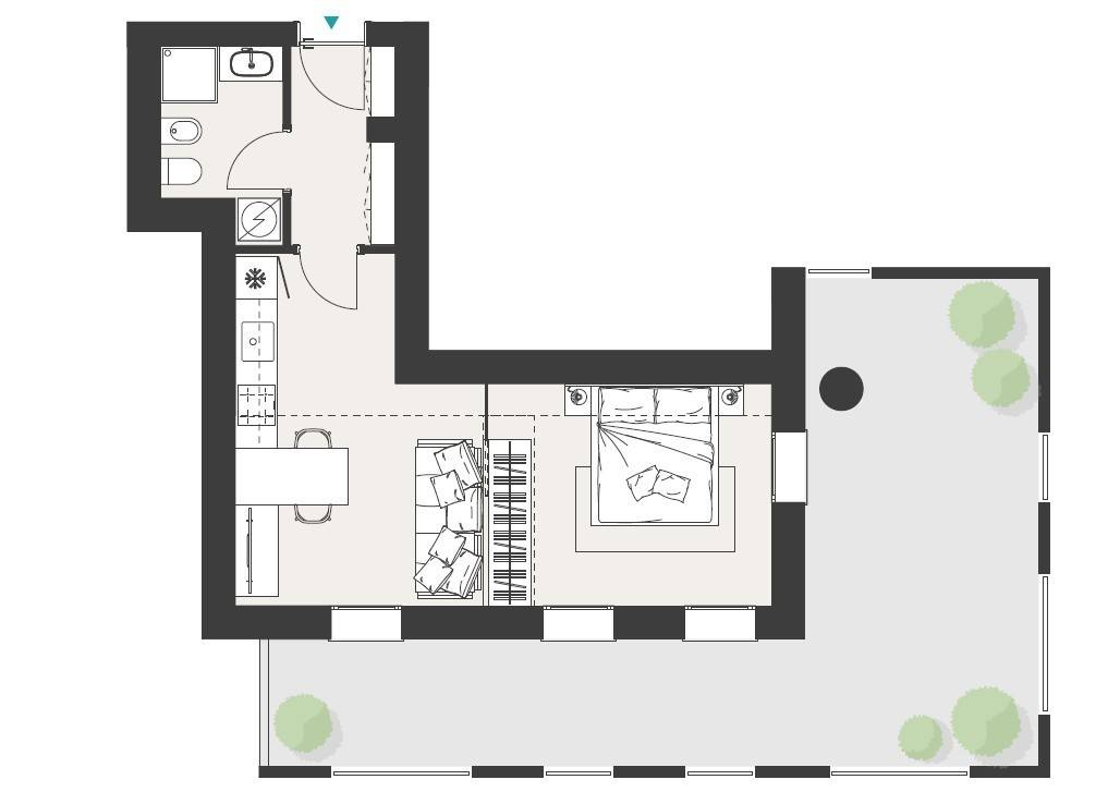 appartamento in vendita a Milano in zona Forlanini