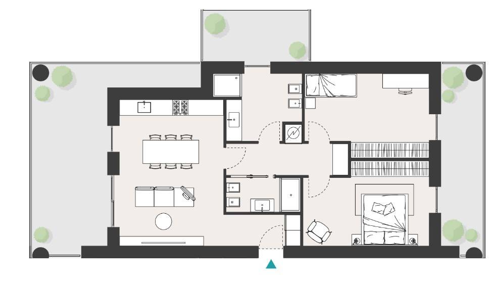 appartamento in vendita a Milano in zona Forlanini