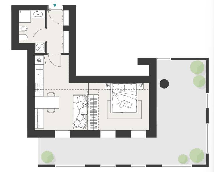 appartamento in vendita a Milano in zona Forlanini